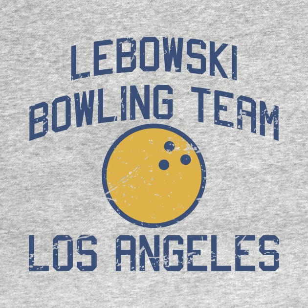 Lebowski Bowling Team Los Angeles by Princessa